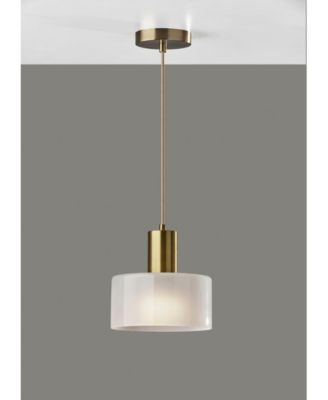 9.25" Rhodes Pendant