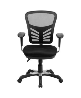 1 Pc Mesh Adjustable Arm Multifunction Swivel Ergonomic Mid-Back Executive Chair – Office Chair