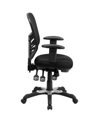 1 Pc Mesh Adjustable Arm Multifunction Swivel Ergonomic Mid-Back Executive Chair – Office Chair