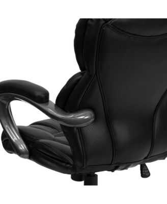 High Back Executive Swivel Ergonomic Office Chair With Accent Layered Seat/Back