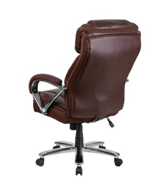 500 Lb. Big & Tall Leathersoft Executive Ergonomic Office Chair With Wide Seat