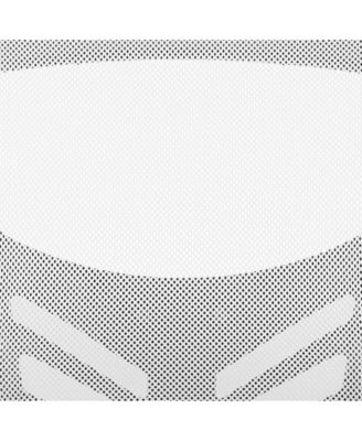 Mid-Back Mesh Triple Paddle Swivel Ergonomic Office Chair With Adjustable Arms