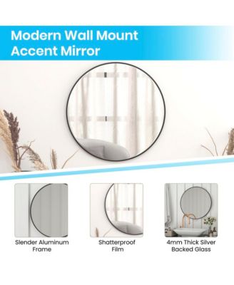 Monaco Accent Mirror For Bathroom, Vanity, Entryway, Dining Room, & Living Room