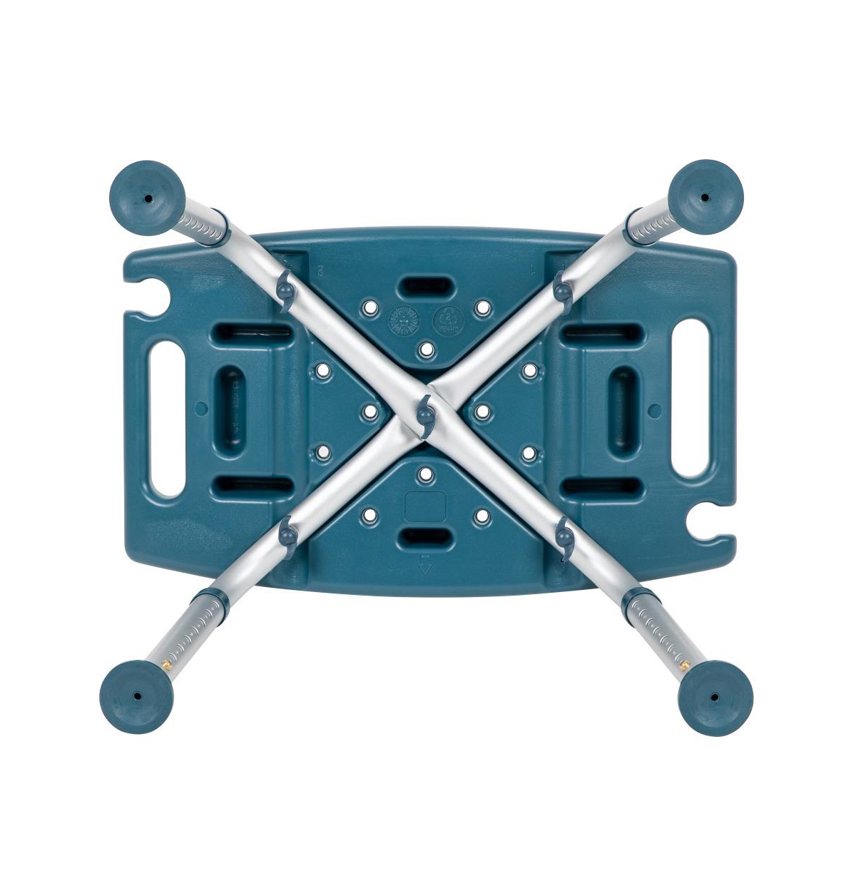 Tool-Free 300 Lb. Capacity, Adjustable Bath & Shower Chair W/ Non-Slip Feet