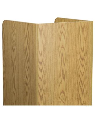 Wood Tray Top "Thank You" Restaurant Food Court Receptacle