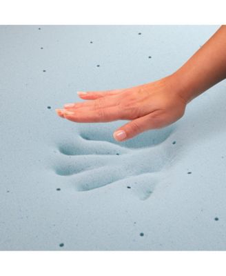 2 Inch Gel Infused Cool Touch CertiPUR-US Certified Memory Foam Topper - Twin