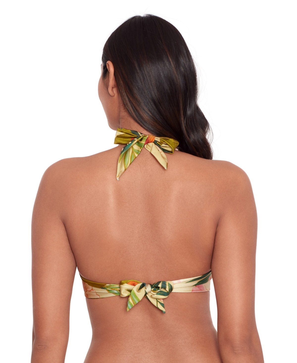 Lauren Ralph Lauren Women's Rattan Ring Bikini Bra Top