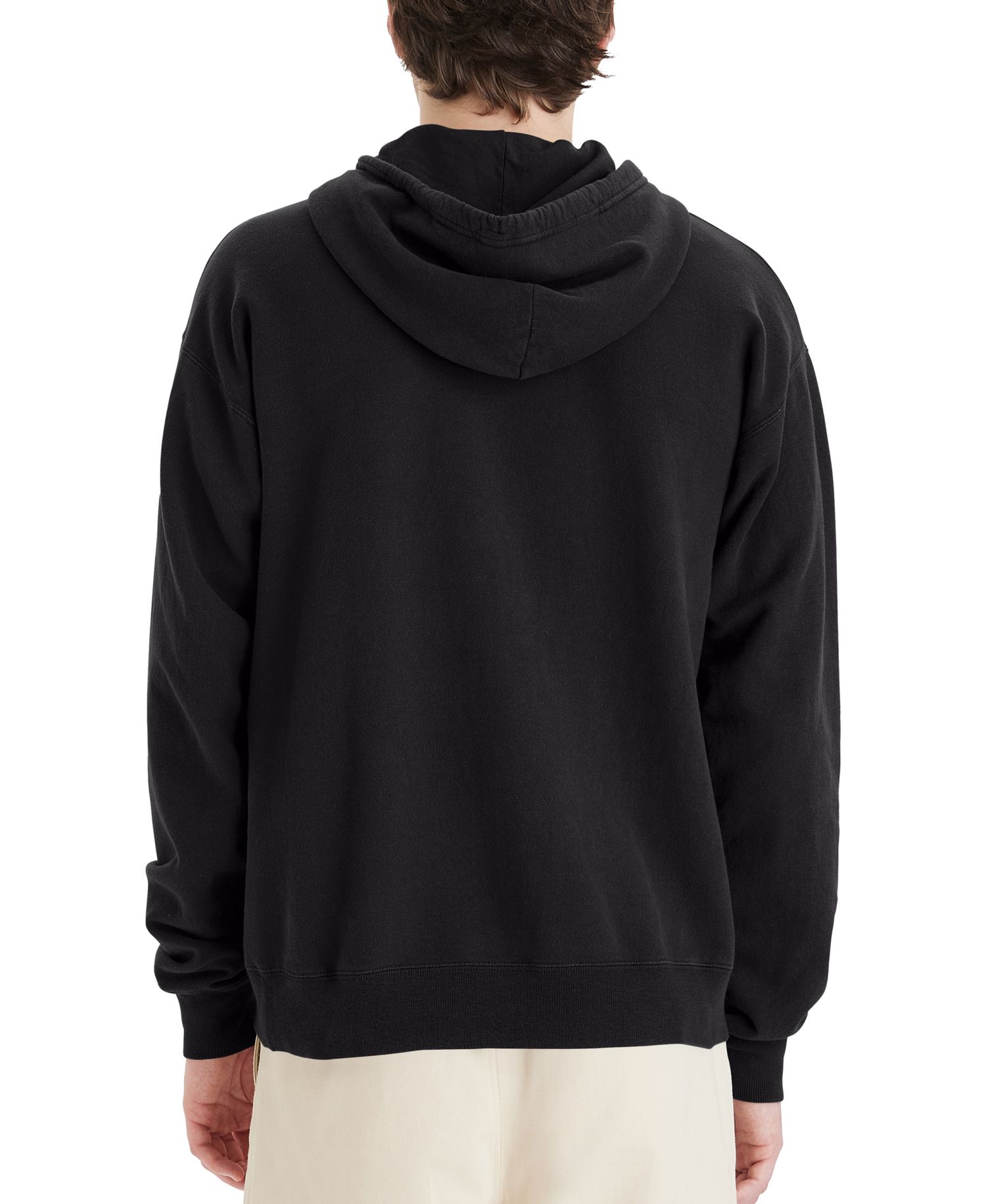 Men's Garment Dyed Fleece Hoodie