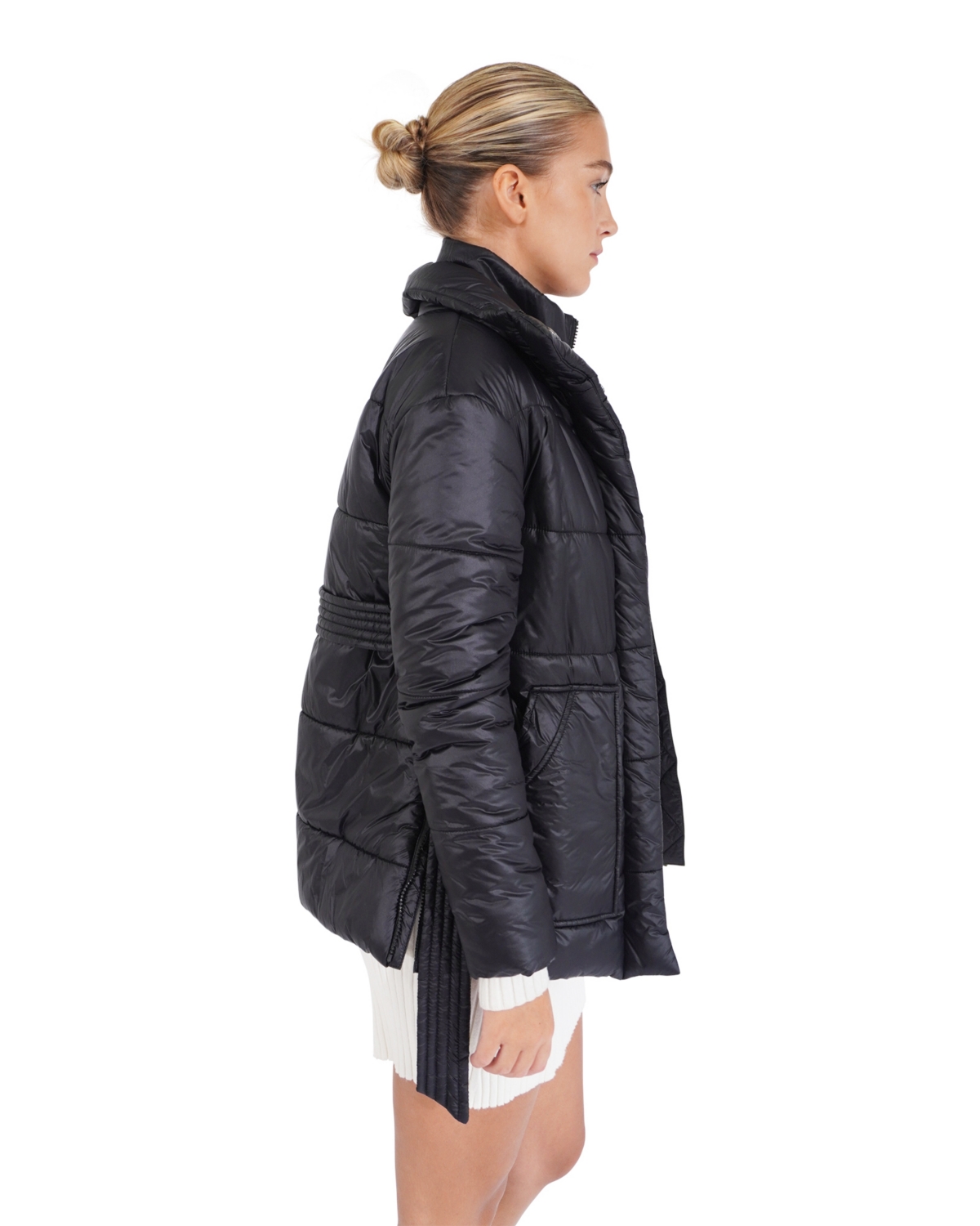 Belle & Bloom Women's Moonrise Belted Puffer Jacket