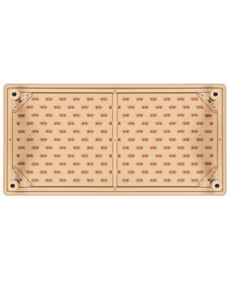 24"W X 48"L Rectangular Plastic Height Adjustable Activity Table