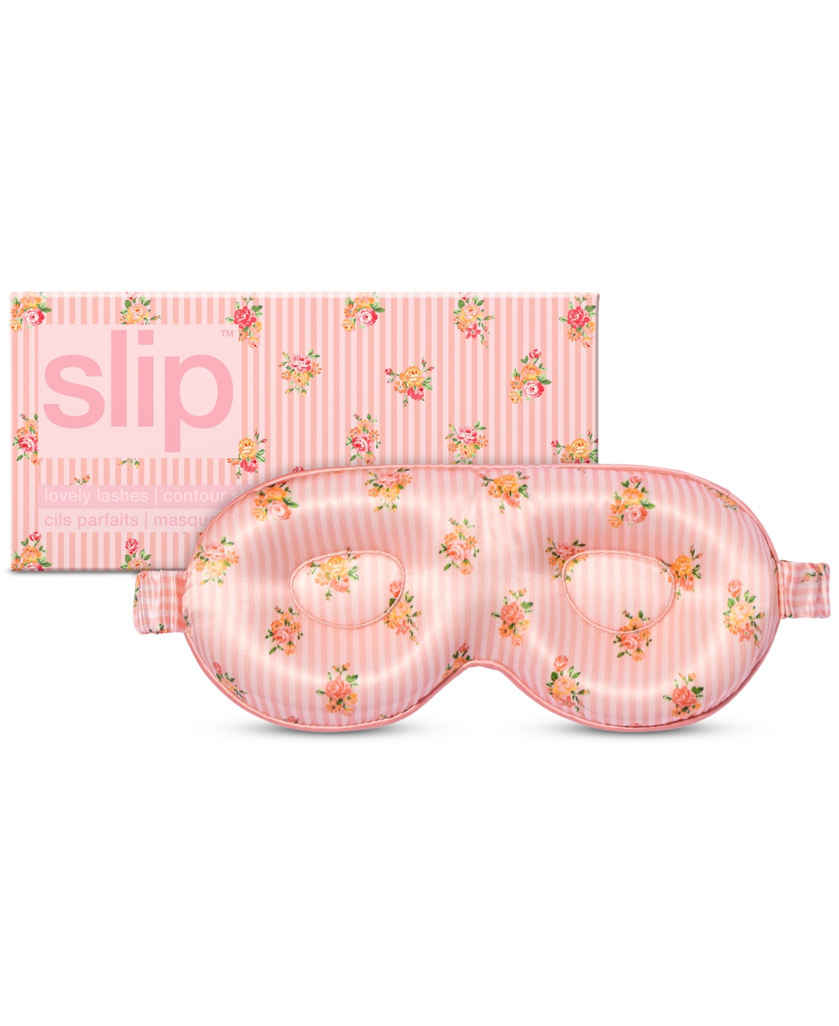 Slip Pure Silk Contour Sleep Mask In Pink
