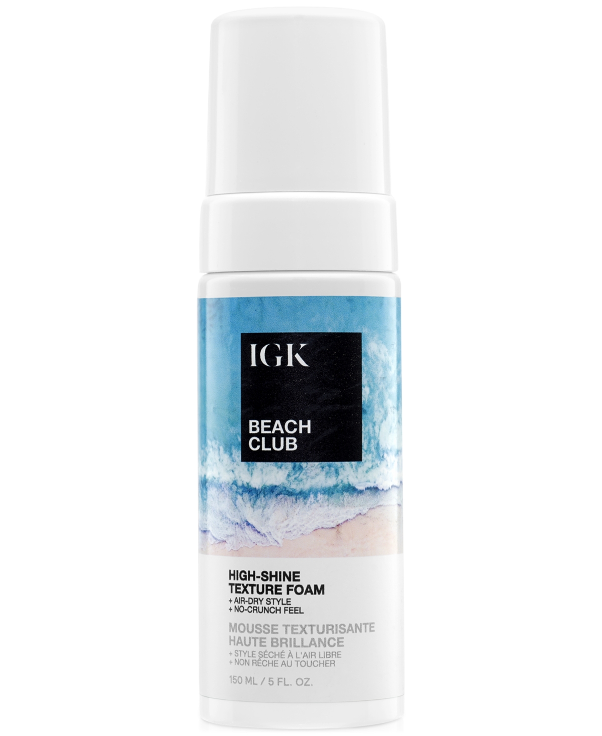Shop Igk Hair Beach Club High-shine Texture Foam In No Color