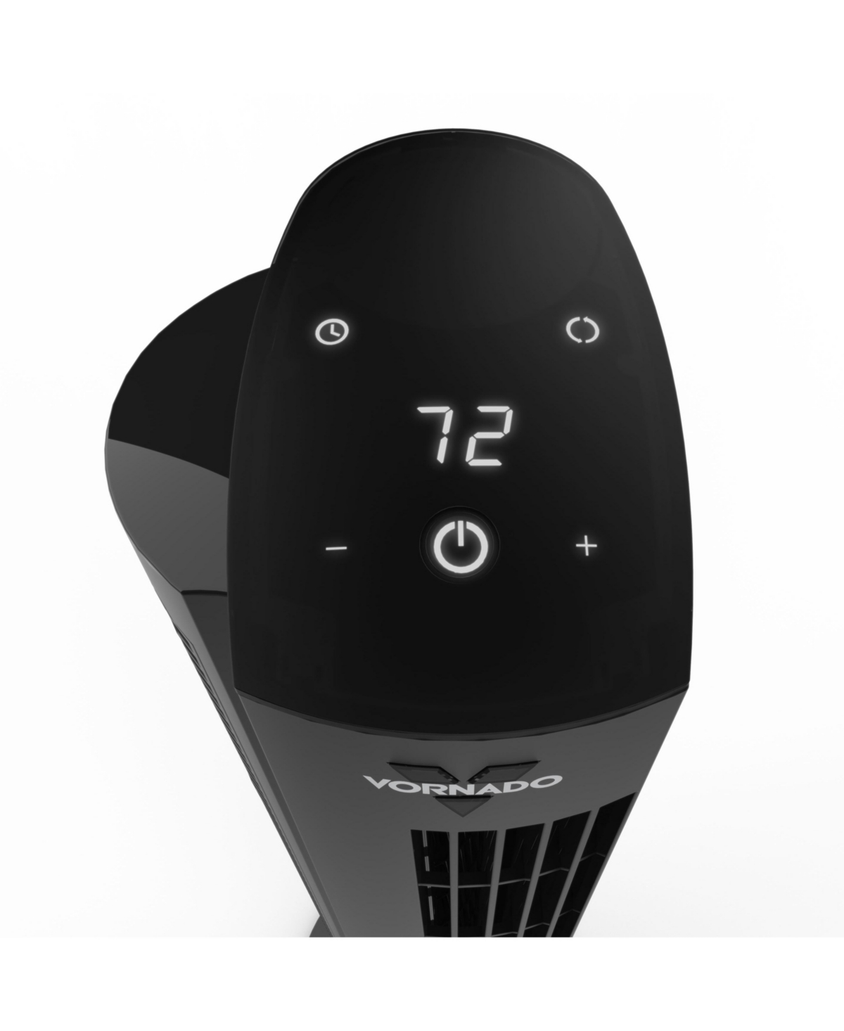 Vornado Ozi42dc Tower Fan With Remote And Timer In Black