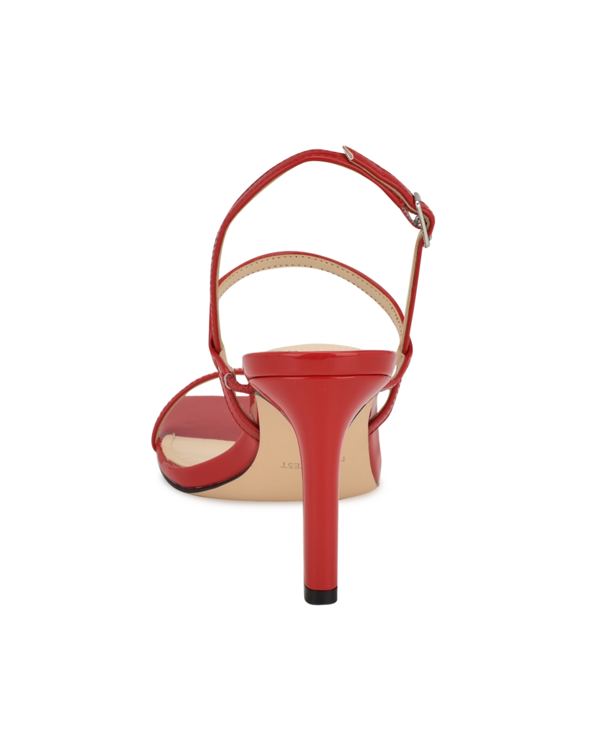 Nine West Women's Olah Square Toe Heeled Dress Sandals