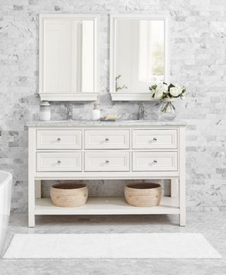 Peniston Solid Cotton Tufted Bath Runner Rug, 24" x 40"