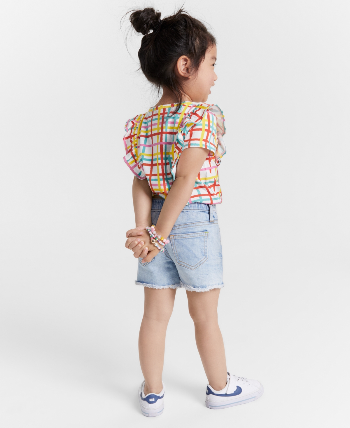 Epic Threads Toddler Girls Heathrow Denim Shorts, Created for Macy's