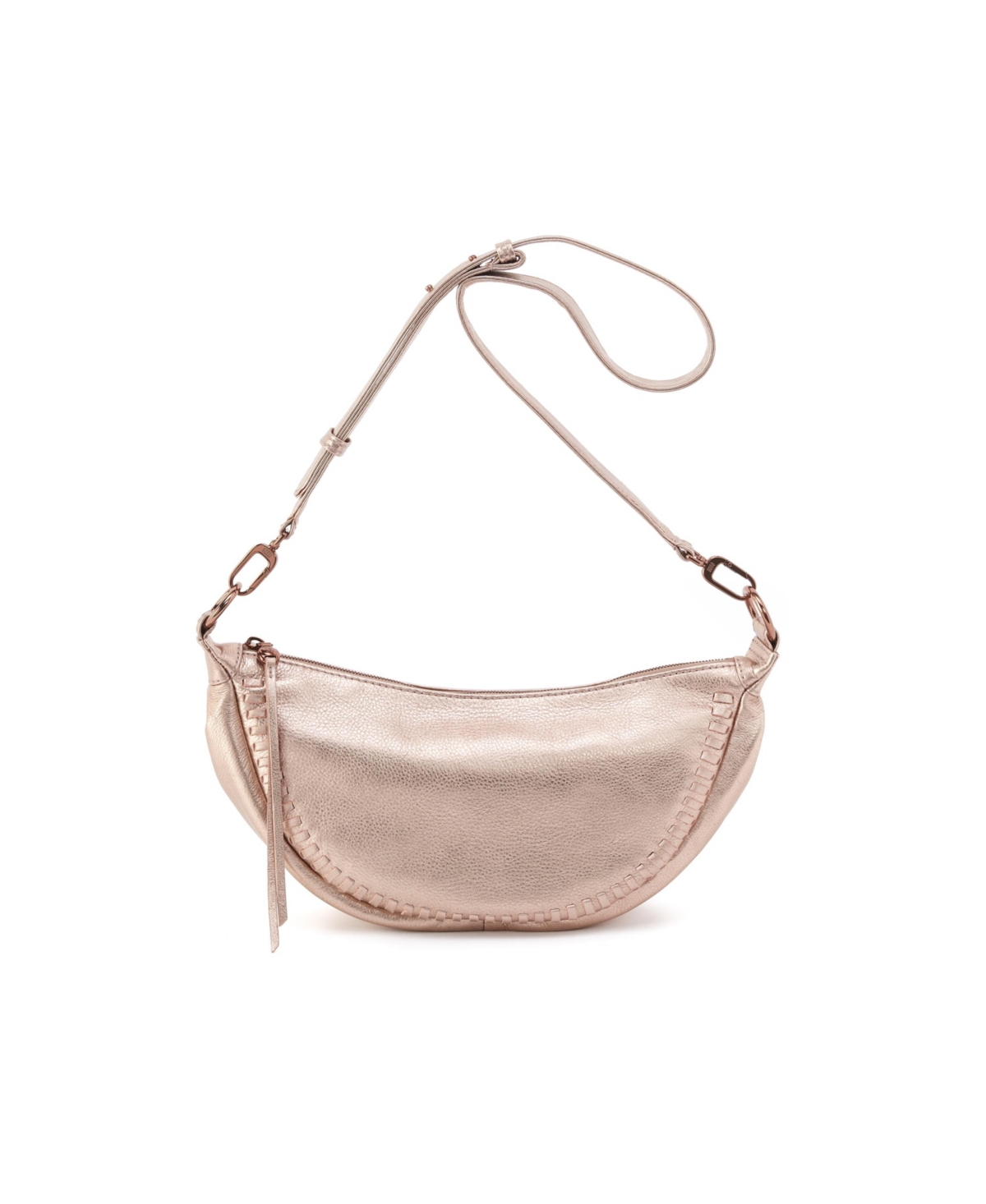 Knox Sling Bag - Pink gold metallic