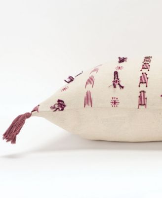 CLOSEOUT! Geometric Polyester Filled Decorative Pillow, 14" x 26"