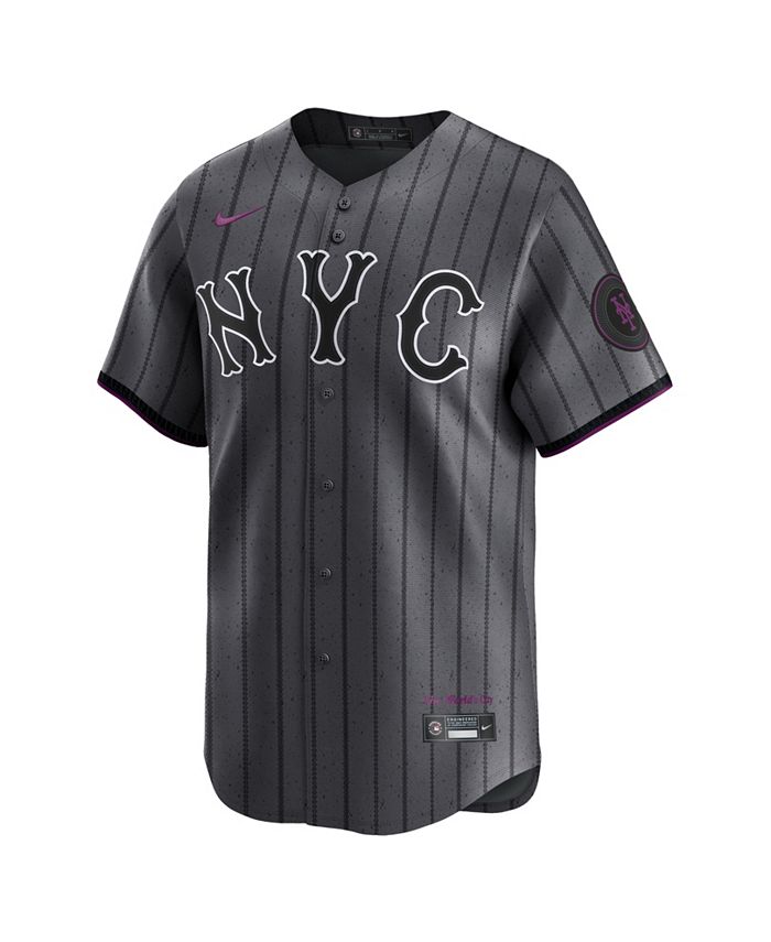 Nike Men's Graphite Francisco Lindor New York Mets 2024 City Connect