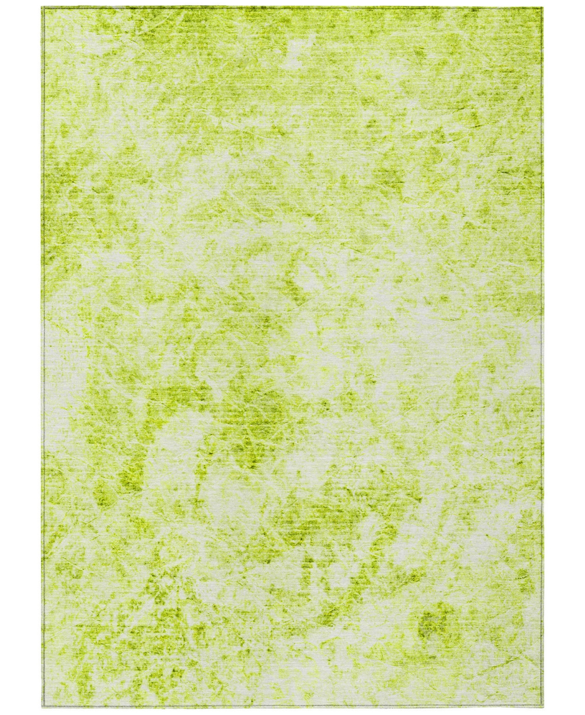Shop Addison Chantille Machine Washable Acn553 10'x14' Area Rug In Lime
