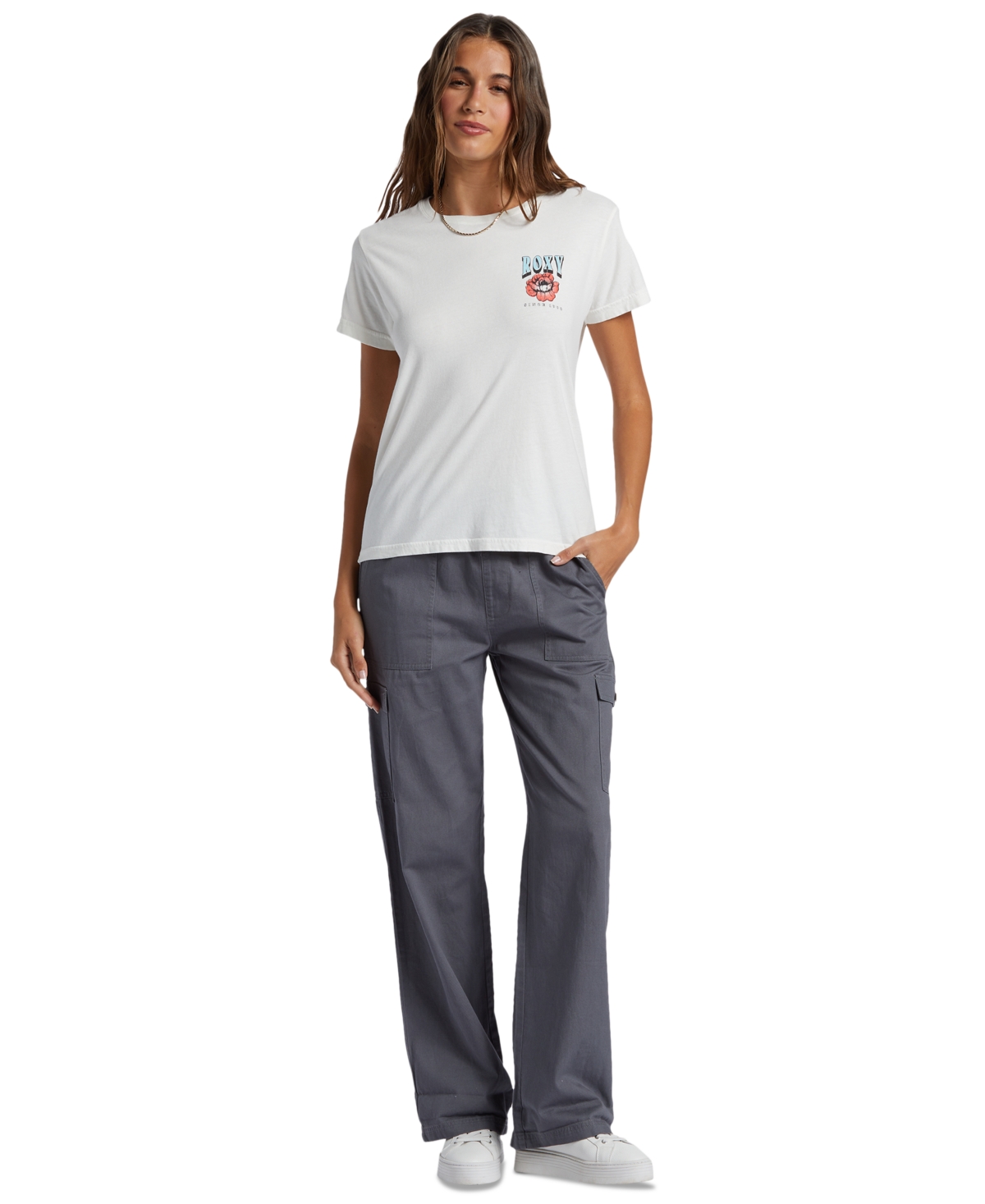 Roxy Juniors' Iconic Sun Boyfriend Tee