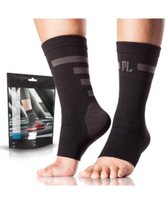 POWERLIX Large Compression Ankle Sleeve: Swelling & Injury Relief