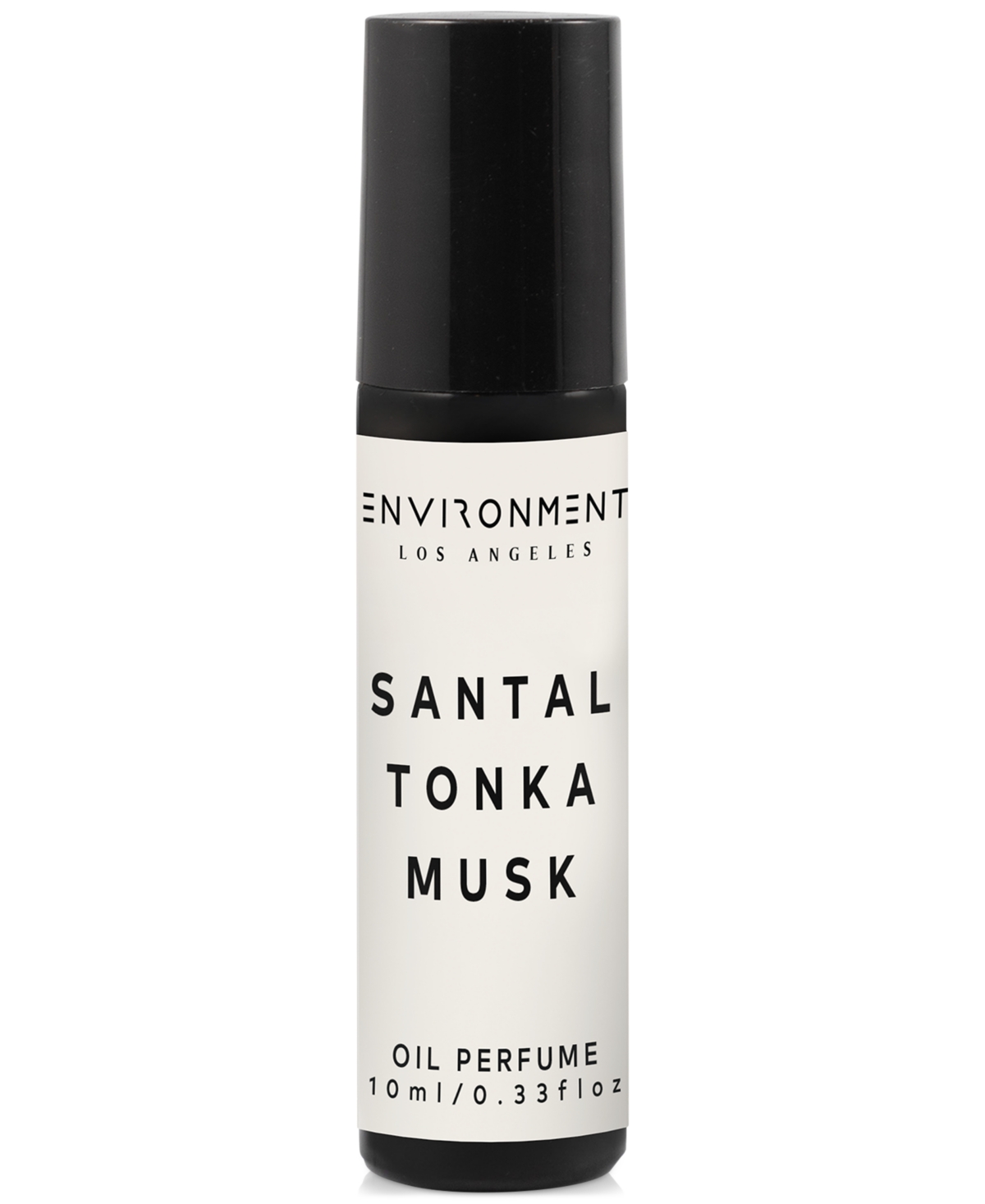 Santal, Tonka & Musk Roll-On Oil Perfume (Inspired by 5-Star Luxury Hotels), 0.33 oz.
