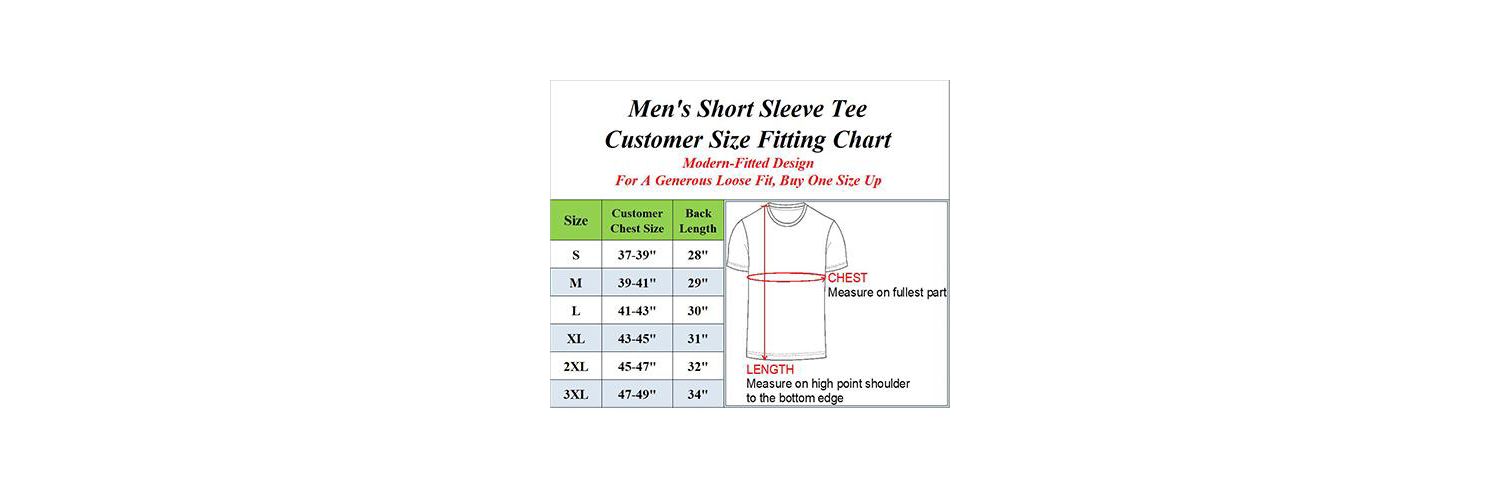 Men's Short Sleeve Crew Neck Tee-5 Pack