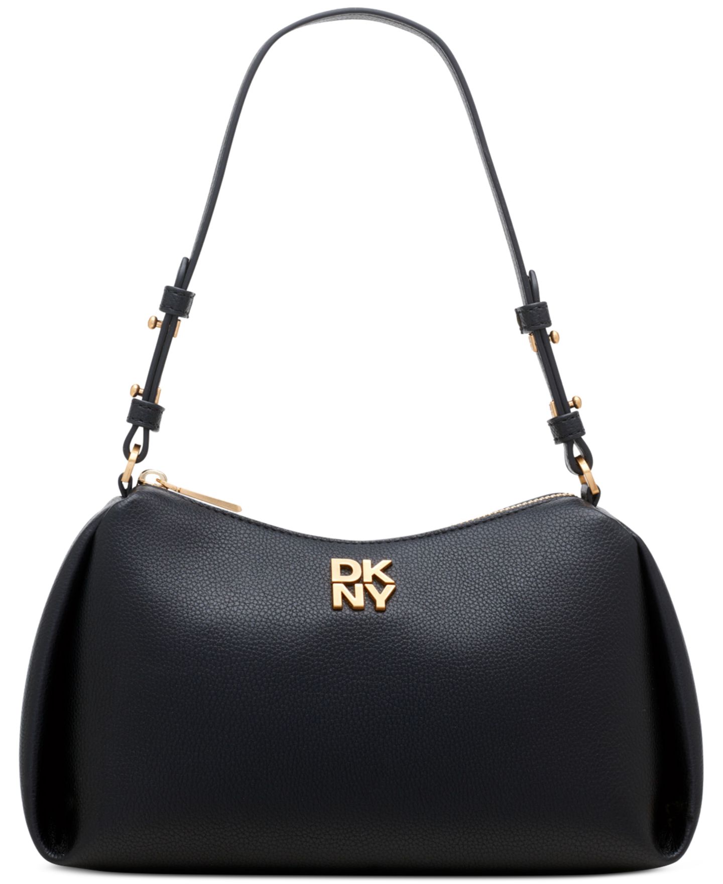 Женская сумка DKNY Remy Top Zip Shoulder, цвет: Чёрный — фото 1