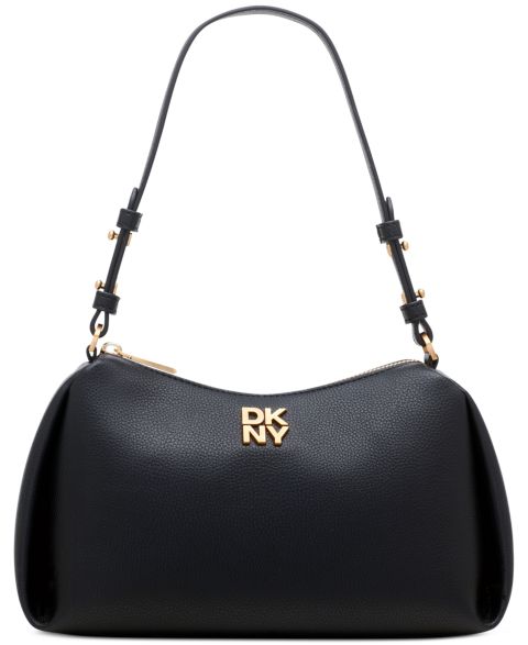 Женская сумка DKNY Remy Top Zip Shoulder, цвет: Чёрный