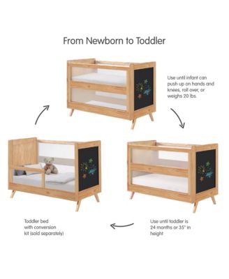 Breathable Mesh 3-in-1 Convertible Crib — Greenguard Gold Certified