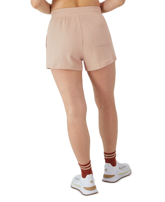 Champion Women's Campus Pique Drawstring Shorts Macy's