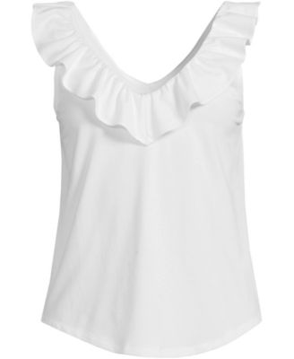 Plus Size Lightweight Jersey Tank Top