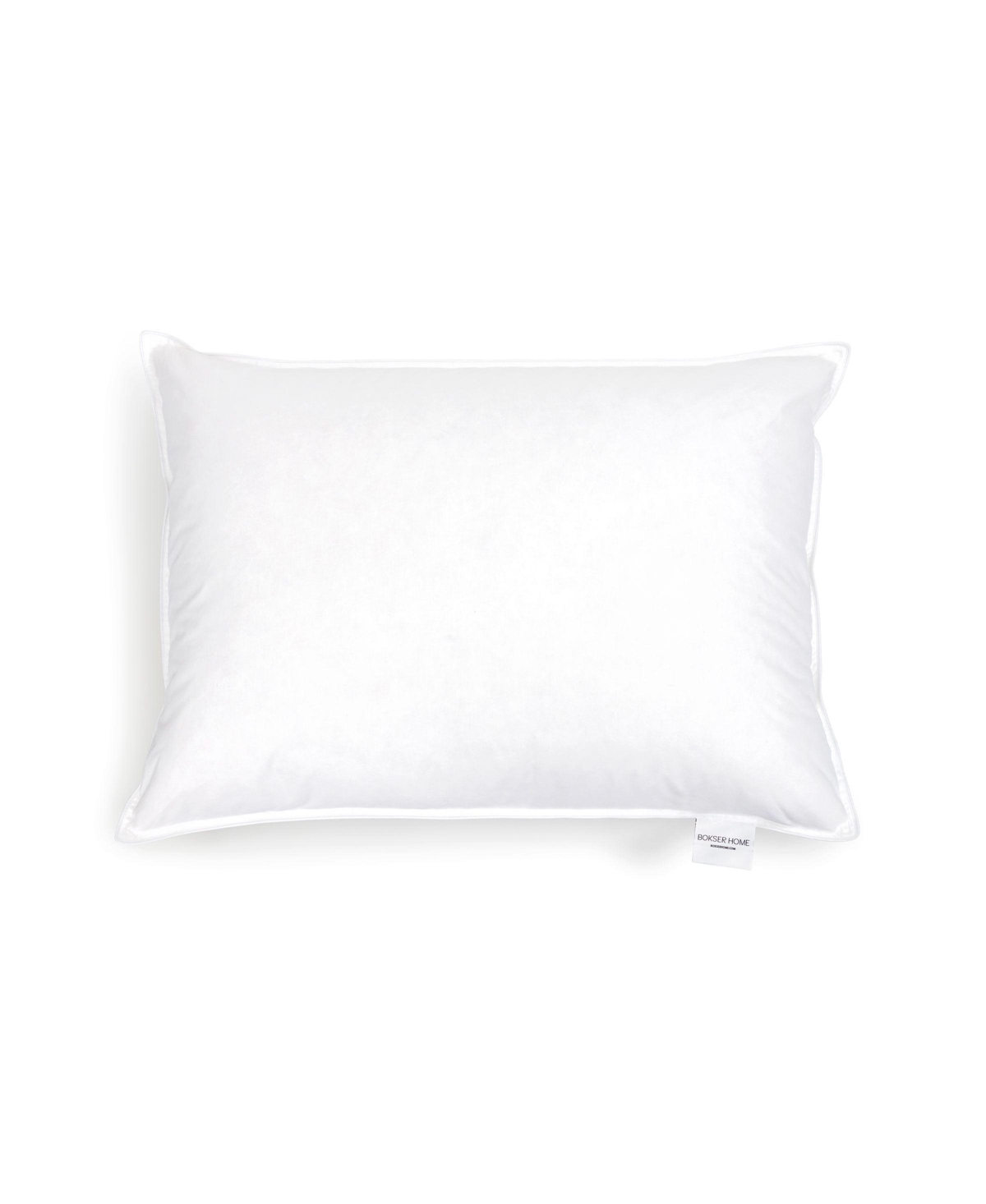 Bokser Home 2 Pack SoftDuck Feather & Down Bed Pillow - - White