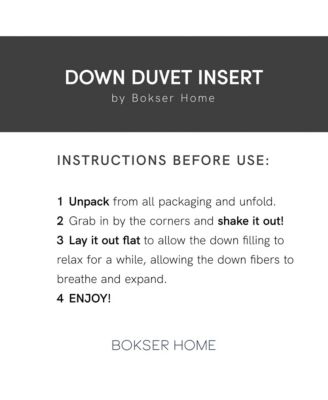 Extra Warm 700 fill Power Luxury White Duck Down Duvet Comforter - Twin/Twin XL