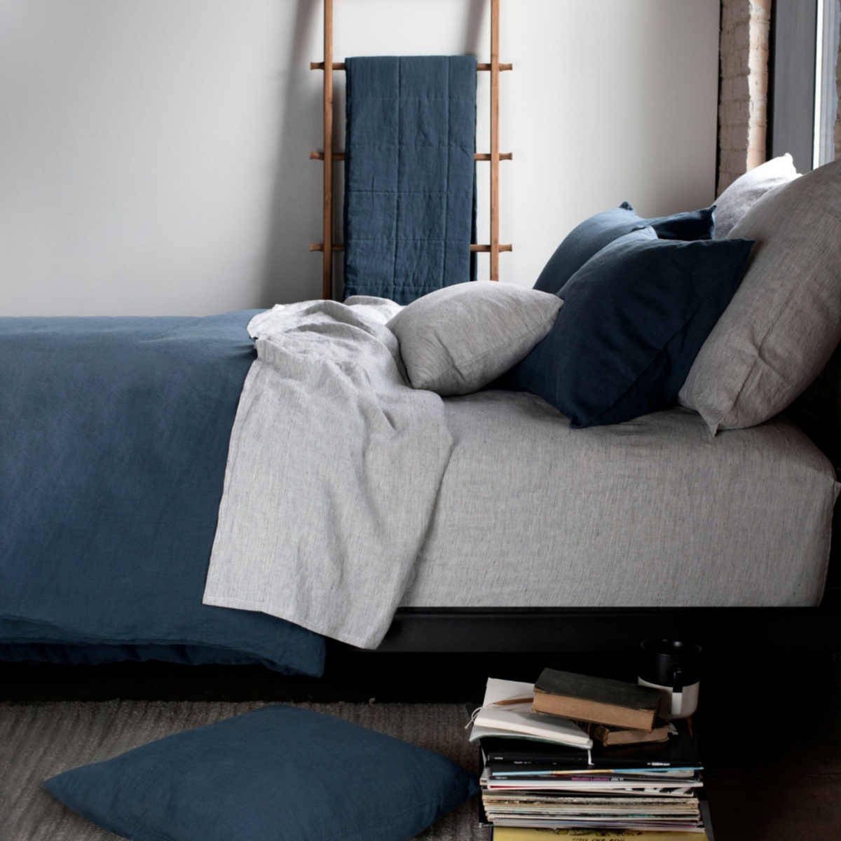 100% French Linen Duvet Cover