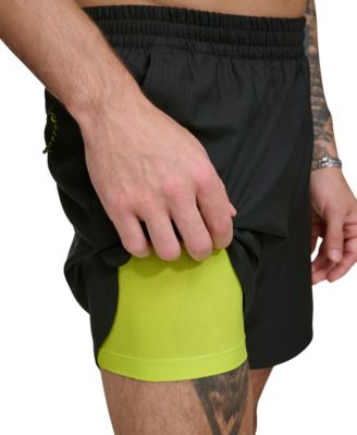 DKNY Мужские стрейчевые шорты для волейбола с логотипом DKNY в тон 5Volley 11890₽