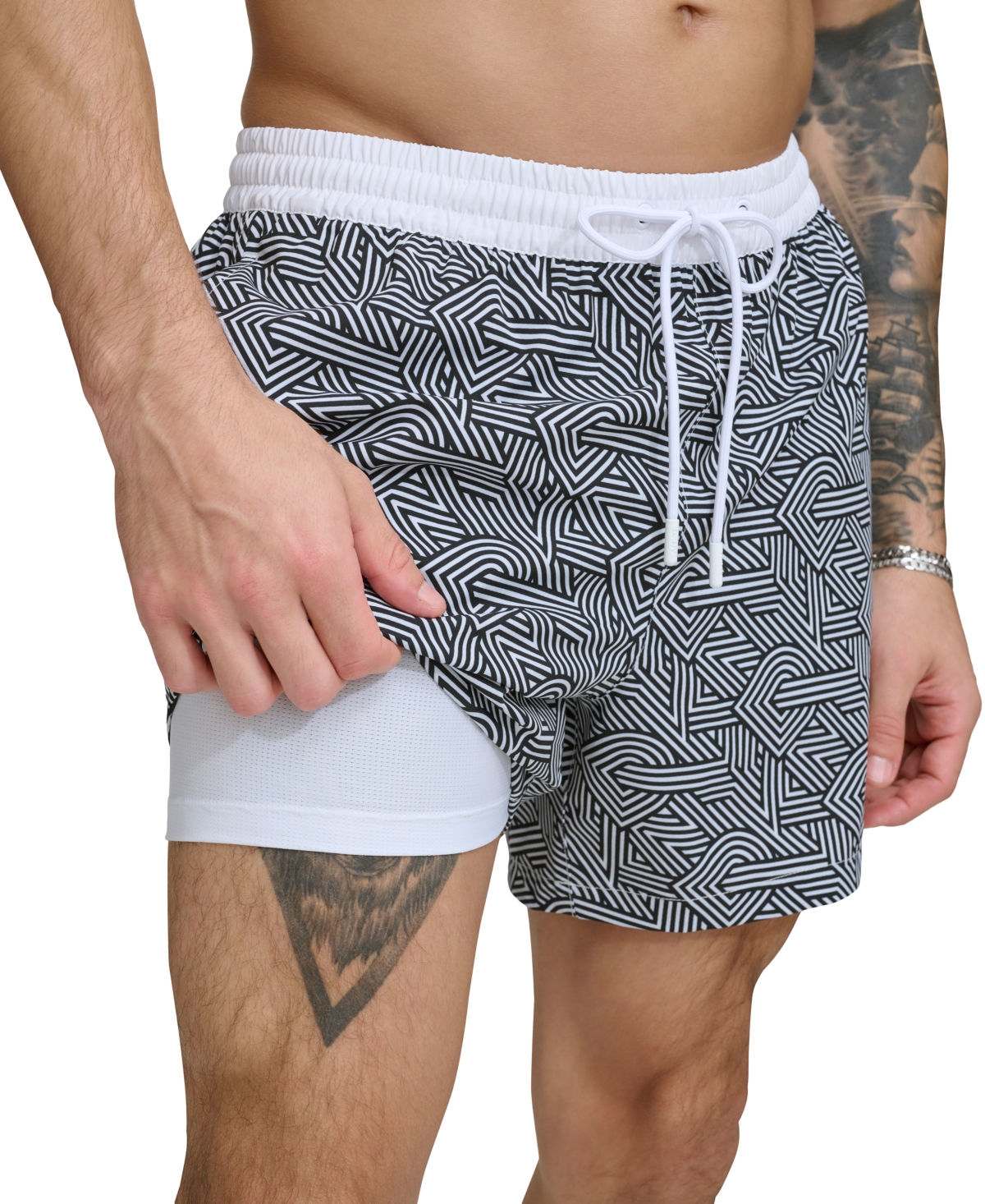 Dkny Men's Core Logo Stretch 5