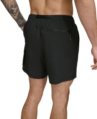 DKNY Мужские эластичные шорты-карго DKNY с карманами Hybrid 5 Volley Shorts 11890₽