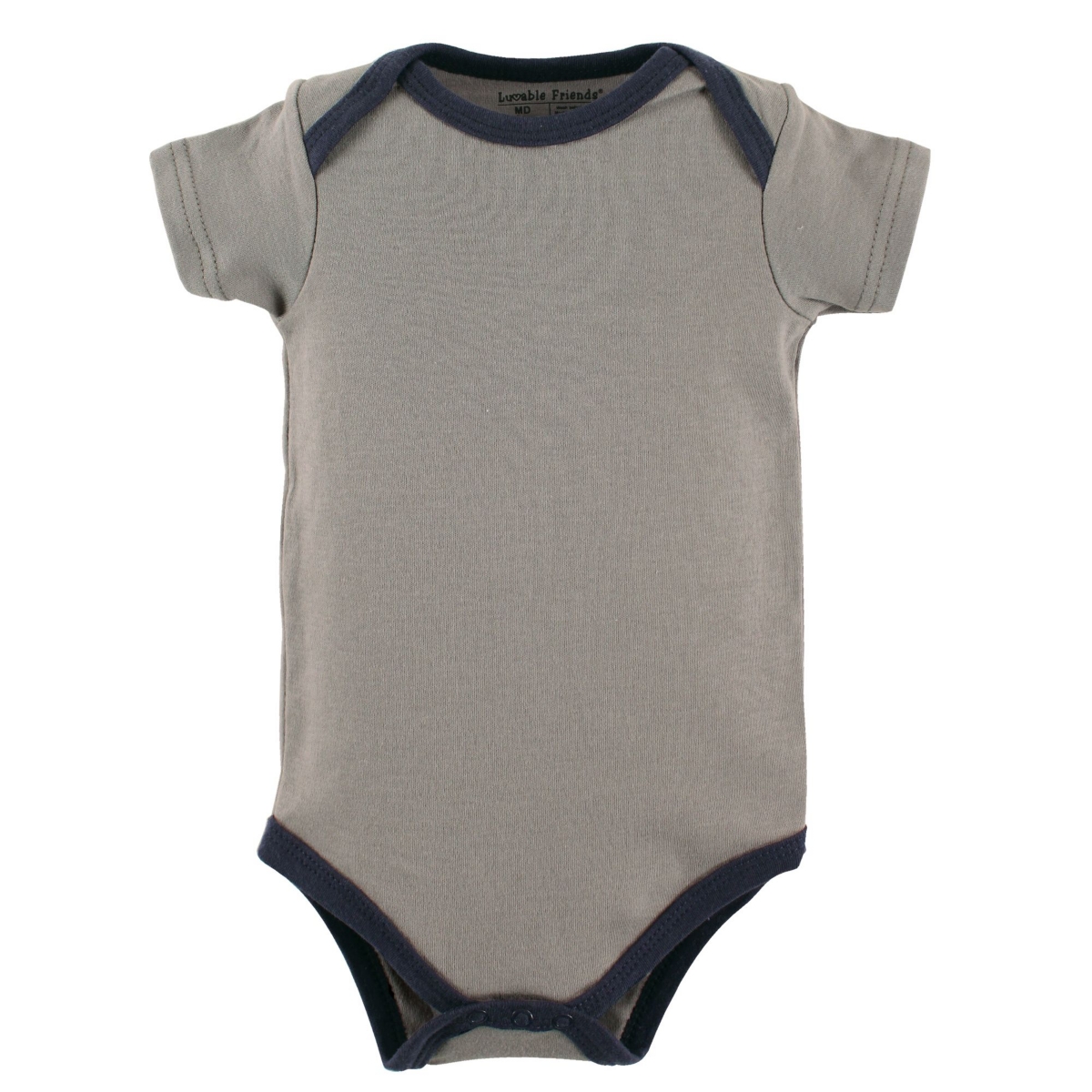 Luvable Friends Baby Boys Baby Cotton Bodysuits 5pk,- Dog