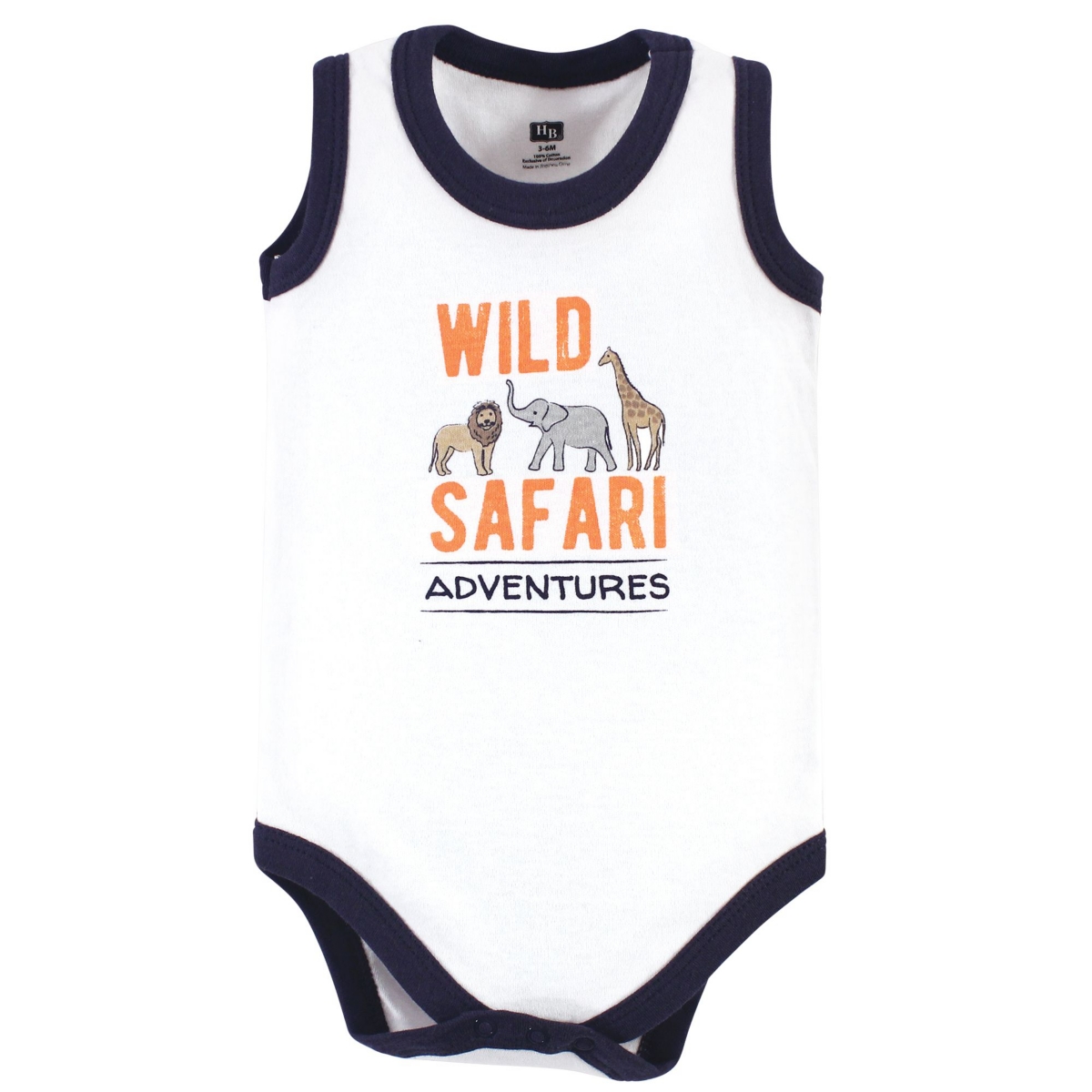 Hudson Baby Boys Cotton Tank-Style Bodysuits