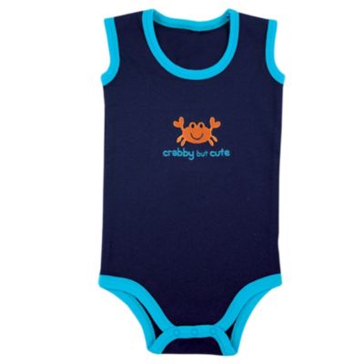Baby Boys Sleeveless Cotton Snap-Crotch Undershirts