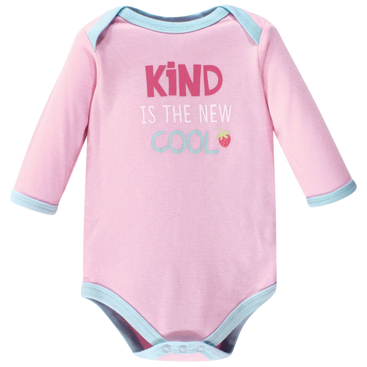 Luvable Friends Baby Girls Baby Cotton Long-Sleeve Bodysuits 5pk,- Dreamer