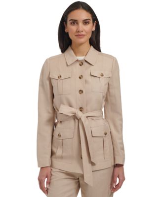 Calvin klein beige coat online