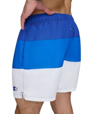 Starter Стартовые мужские современные 5-дюймовые шорты для волейбола в европейском стиле с цветными блоками 9890₽