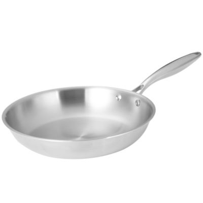 9.5" and 11" Tri-Ply Stainless Steel 2 Piece Frying Pan Set