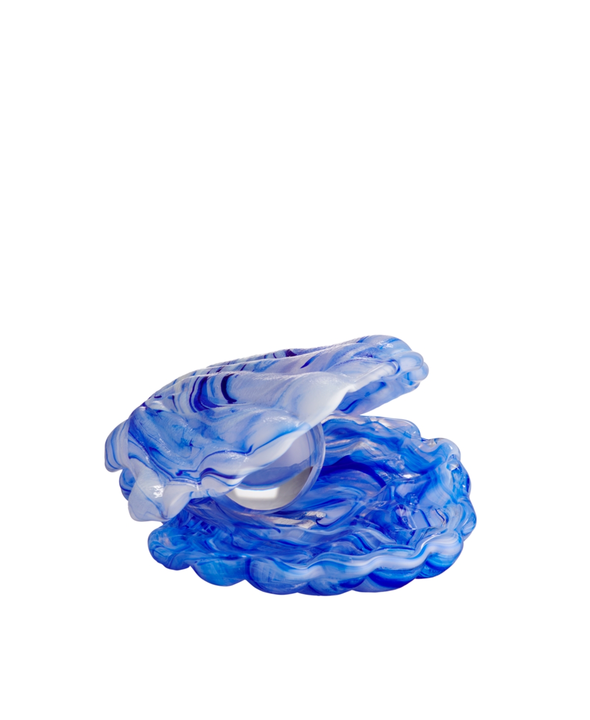 Mother of Pearl Blue Decor Bowl - Blue
