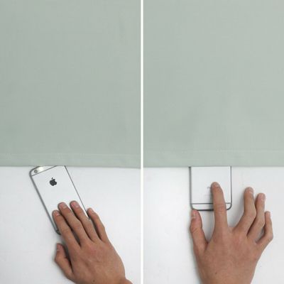 Hotel Living 2 Pack 100% Blackout Grommet Top Sage Green Curtain Panels