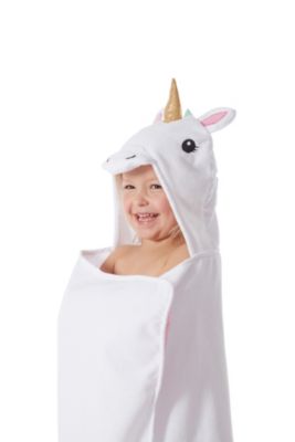 Complete Juvi Unicorns Themed Fabric 5 Piece Shower Curtain Bathroom Set