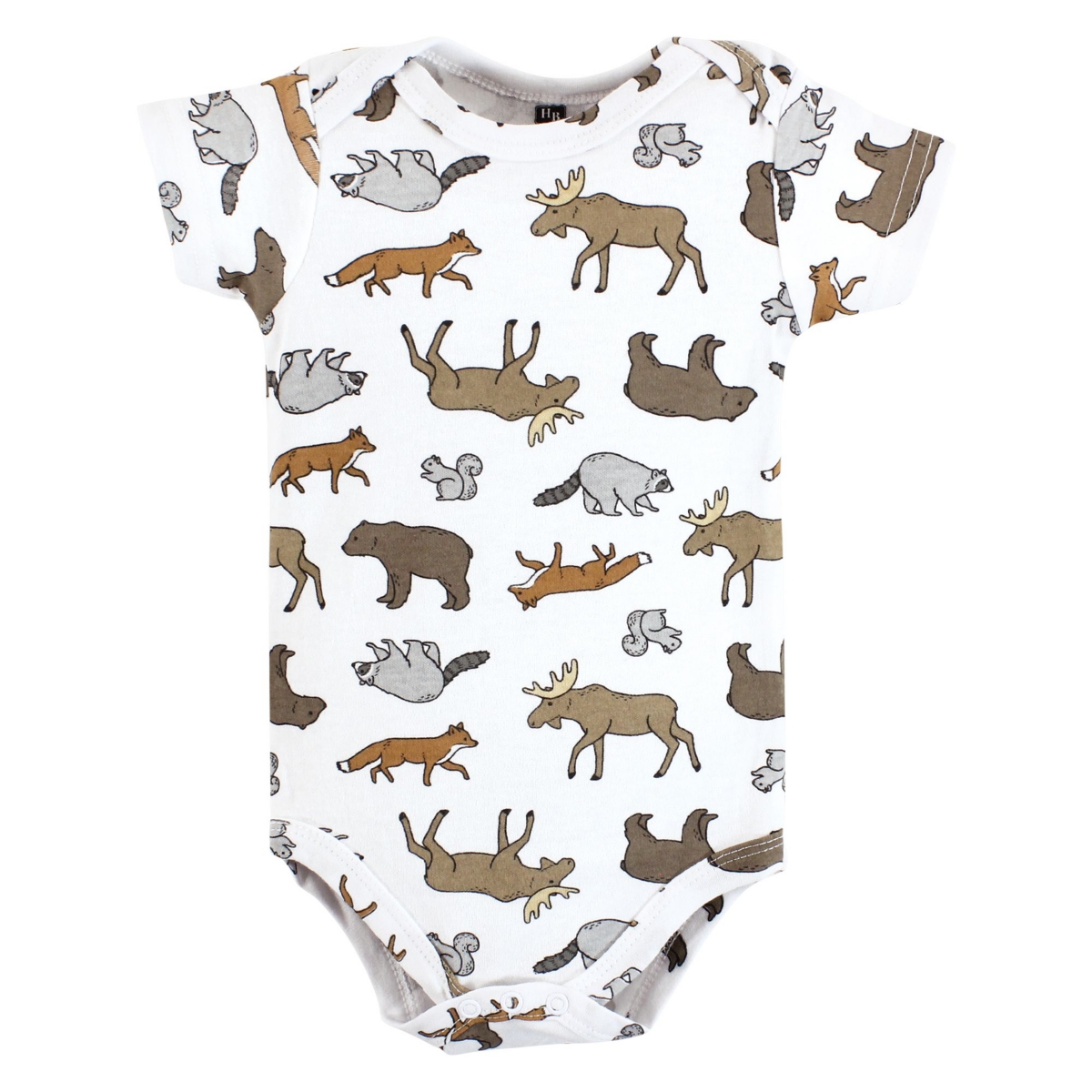 Hudson Baby Boys Cotton Bodysuits